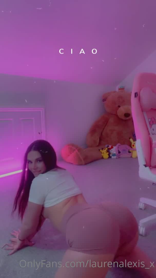 Lauren Alexis Nude Doggie Ass Tease PPV Video Leaked