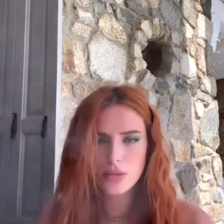 Bella Thorne Nip Slip Topless Video Leaked